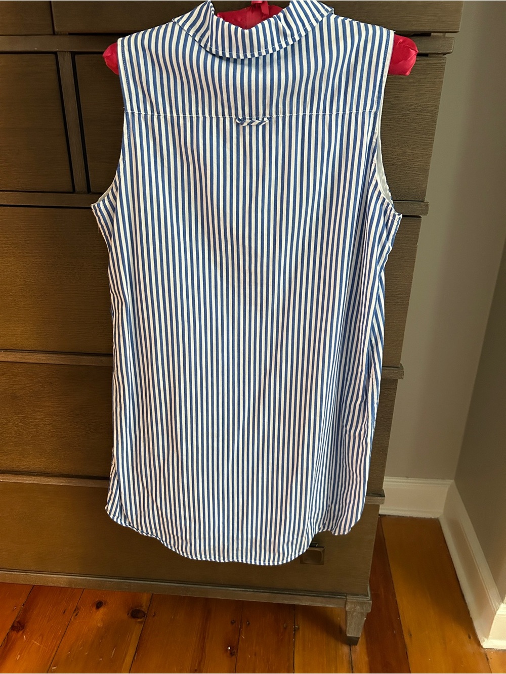 Duffield Lane shirtdress with gold buttons - Picture 3 of 3